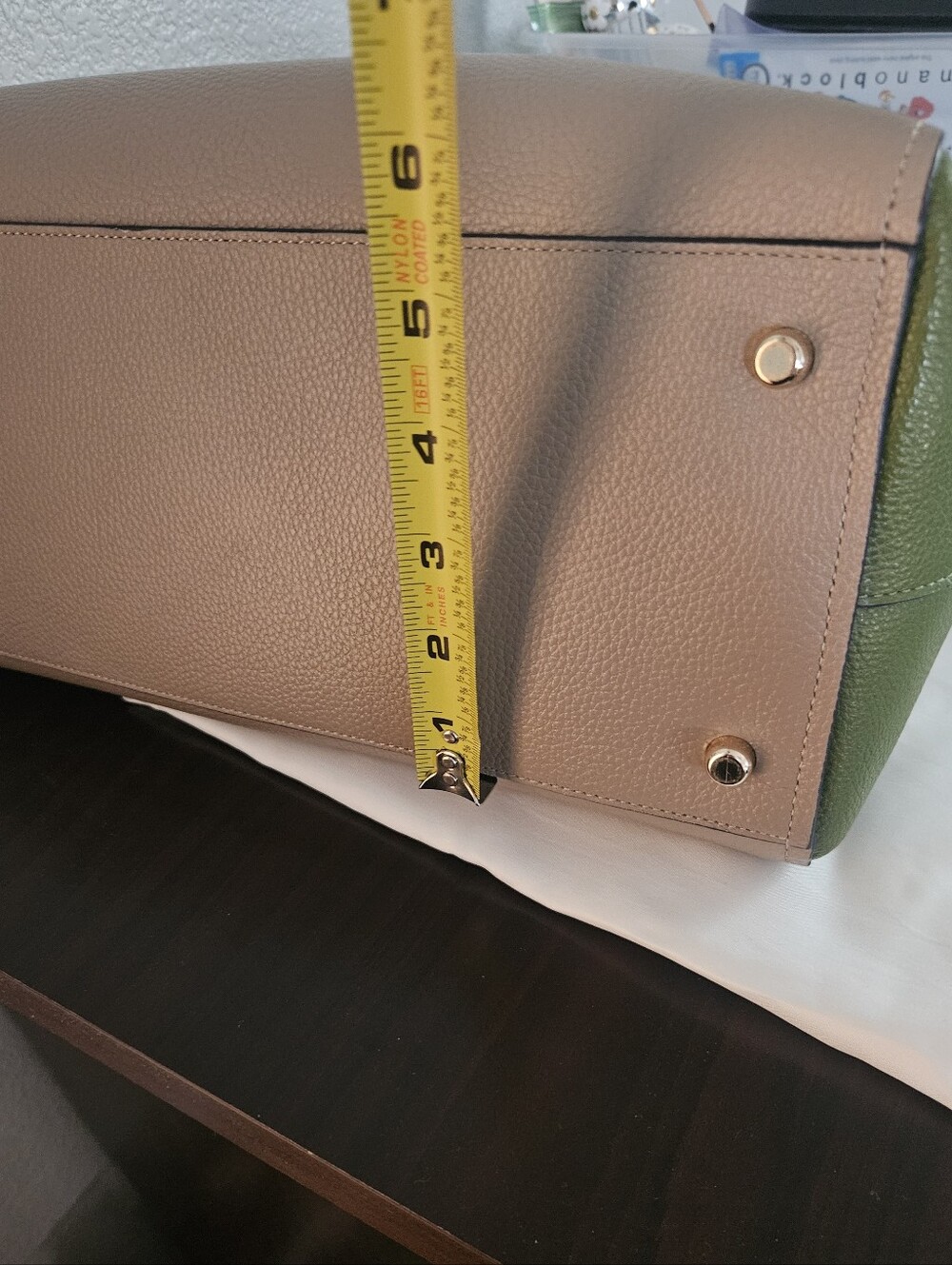 Coach Swagger Carryall In Colorblock - Picture 9 of 10